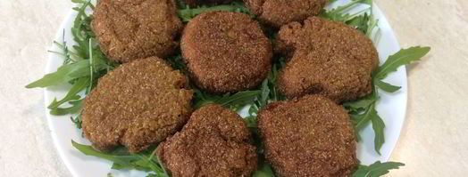 фалафель в панировке из клетчатки. Шаг 6