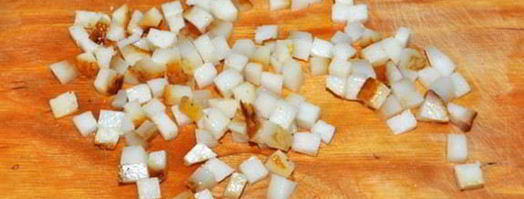 говяжьи котлеты с копченым салом. Шаг 2