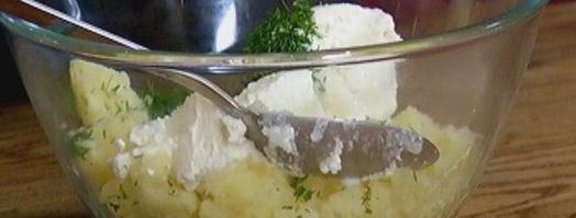 картофельные котлетки с семгой. Шаг 5