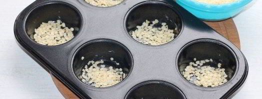 картофельные стожки с сыром и окороком. Шаг 4