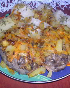 Котлетки из баклажанчиков