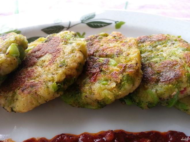Рецепт котлет из брокколи постные