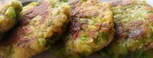 котлеты из брокколи постные. Шаг 4