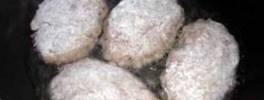 котлеты из фарша с рисом. Шаг 7