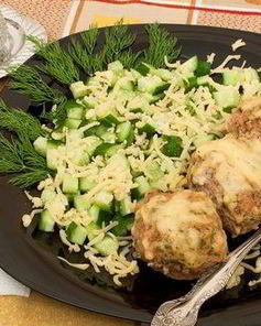 Котлеты из фарша в духовке с подливкой