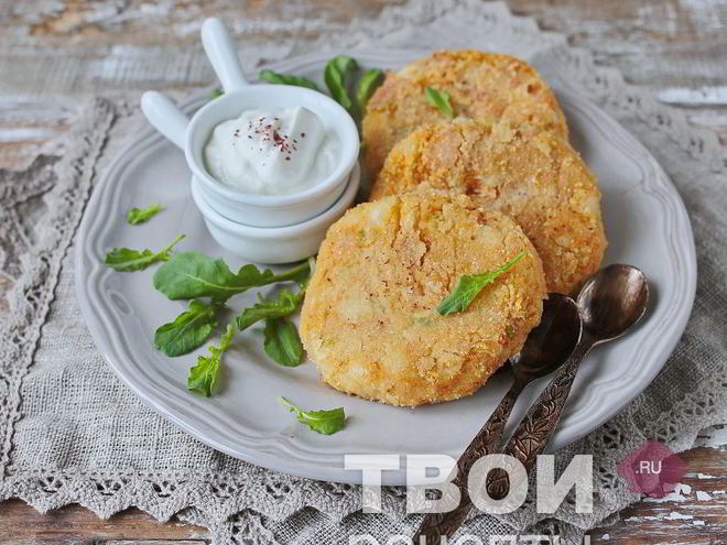 Рецепт котлет из фасоли