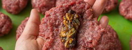 котлеты из говядины с черносливом и орехами. Шаг 11