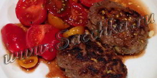 Котлеты из говядины