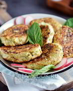 Котлеты из кабачков с картофелем и курицей