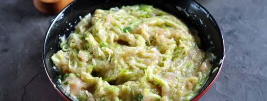 котлеты из кабачков с картофелем и курицей. Шаг 5