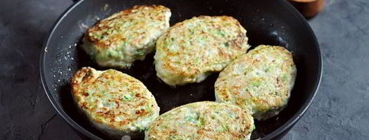 котлеты из кабачков с картофелем и курицей. Шаг 6