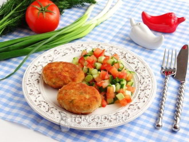Рецепт котлет из красной рыбы