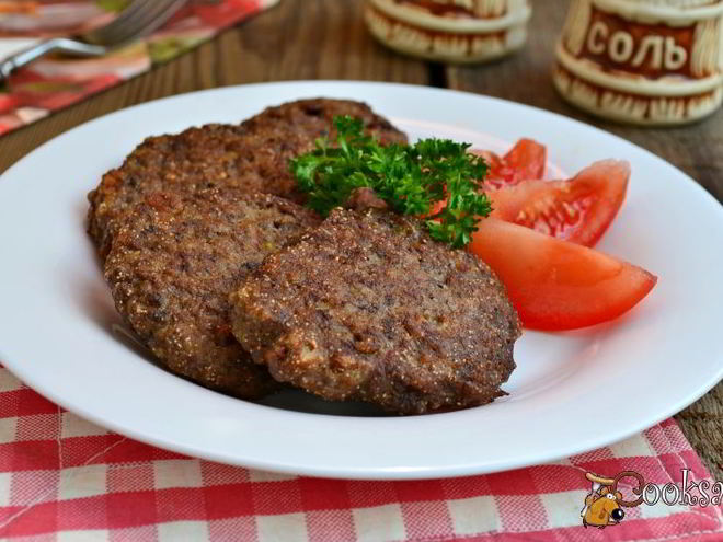 Рецепт котлет из куриной печени и свинины