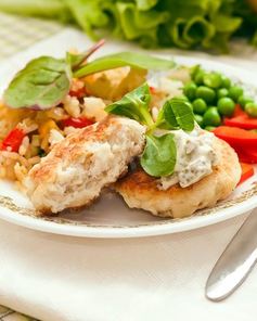 Котлеты из речной рыбы