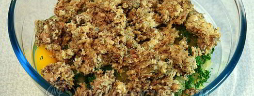 котлеты из рыбных консервов. Шаг 6