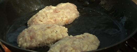 котлеты из сига с печеным картофелем. Шаг 6