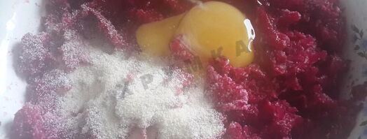 котлеты из свеклы в мультиварке. Шаг 2