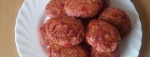 котлеты из сырой свеклы. Шаг 3