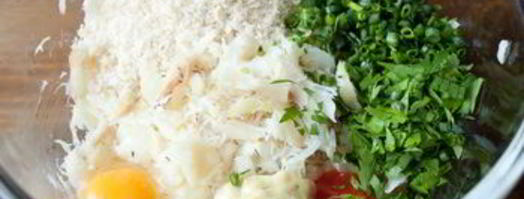 котлеты из запеченной трески с петрушкой и лимоном. Шаг 3