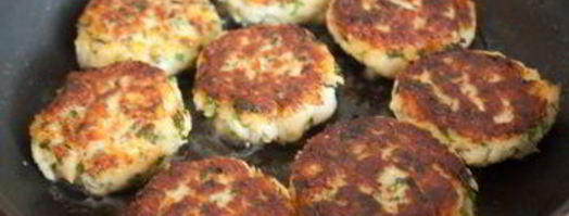 котлеты из запеченной трески с петрушкой и лимоном. Шаг 6