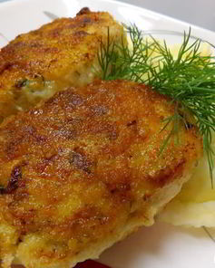 Котлеты куриные лимонно-базиликовые