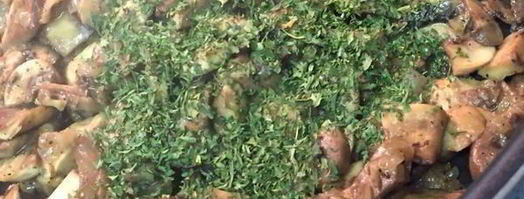 котлеты куриные с грибами под сливочным соусом. Шаг 4