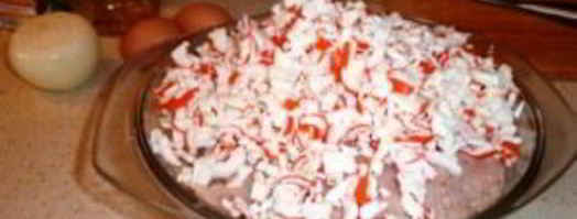 котлеты куриные с крабовыми палочками. Шаг 2