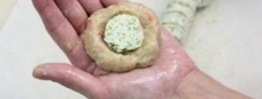 котлеты куриные с начинкой. Шаг 5