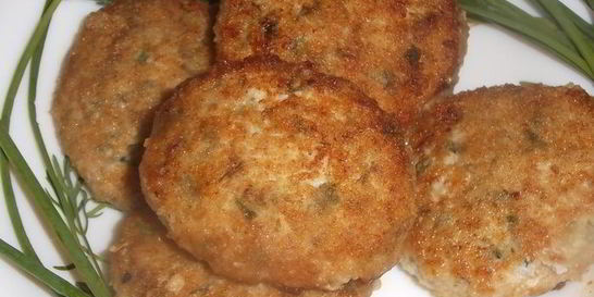 Котлеты куриные Сливочные с зеленью