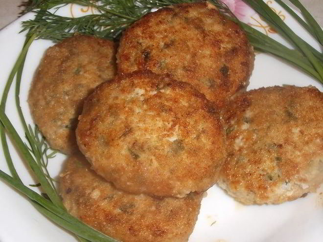Рецепт котлет куриных сливочных с зеленью