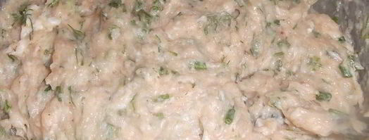 котлеты куриные сливочные с зеленью. Шаг 4