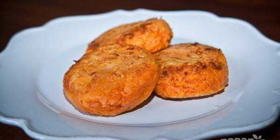 Котлеты морковные