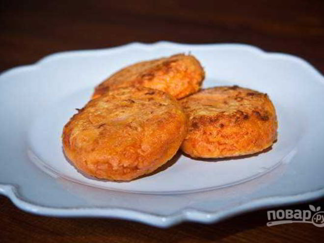 Рецепт котлет морковных