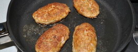 котлеты мясные с горошком и сыром. Шаг 6