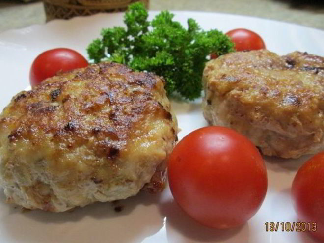 Рецепт котлет мясных с тыквой