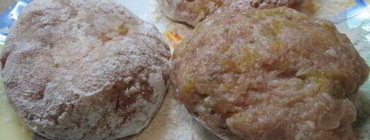 котлеты мясные с тыквой. Шаг 3