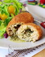 Котлеты по-киевски из фарша