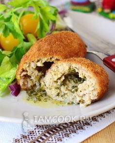 Котлеты по-киевски из фарша