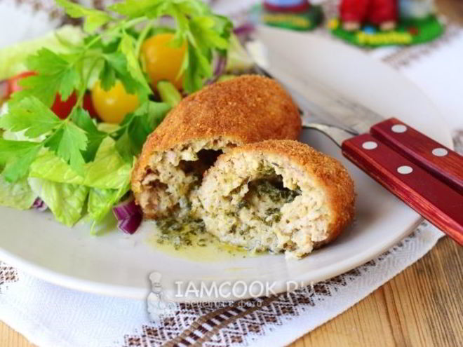 Рецепт котлет по-киевски из фарша