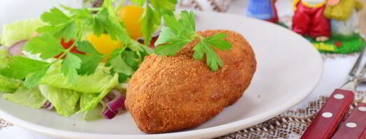 котлеты по-киевски из фарша. Шаг 15