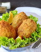 Котлеты с грибами внутри