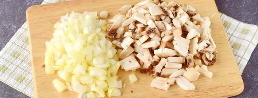 котлеты с грибами внутри. Шаг 7