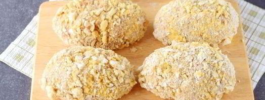 котлеты с грибами внутри. Шаг 11