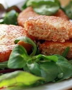 Котлеты с крабовыми палочками