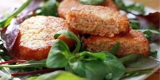 Котлеты с крабовыми палочками