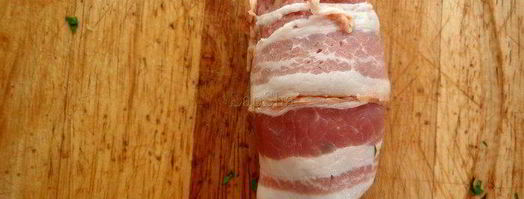 котлеты с кускусом в беконе. Шаг 3