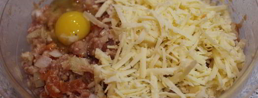 котлеты с помидорами и сыром. Шаг 5