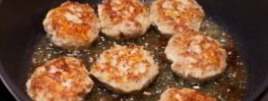 котлеты с сыром внутри. Шаг 6