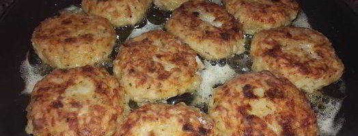 котлеты с тунцом и рисом. Шаг 7