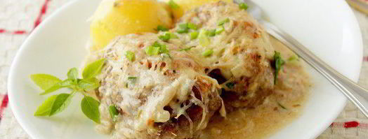 котлеты в сливочном соусе. Шаг 7